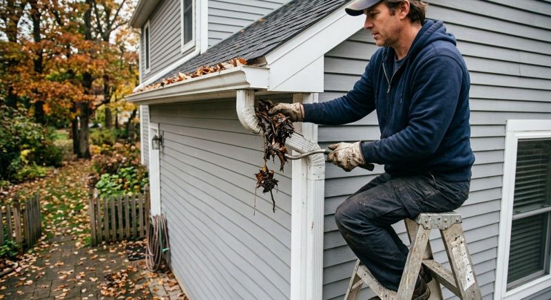 Downspout Snaking in Rochester, NY
